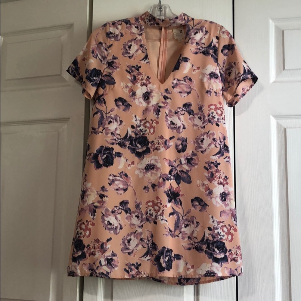 Pink Floral Dress